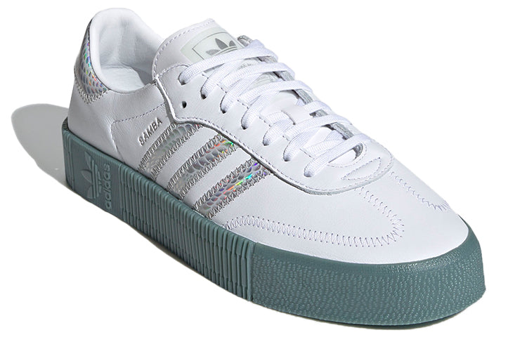 (WMNS) adidas Sambarose 'White Blue' FX6274