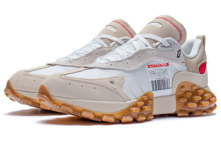 Li-Ning Overload 'White Grey Red' AZGS081-1