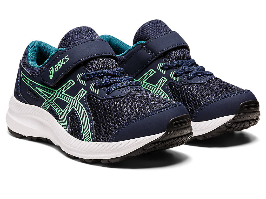 (PS) ASICS Gel-Contend 8 'Navy Green' 1014A258-403