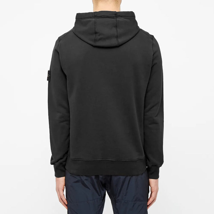 Men's STONE ISLAND Sleeve Drawstring Black 721564151-V0029