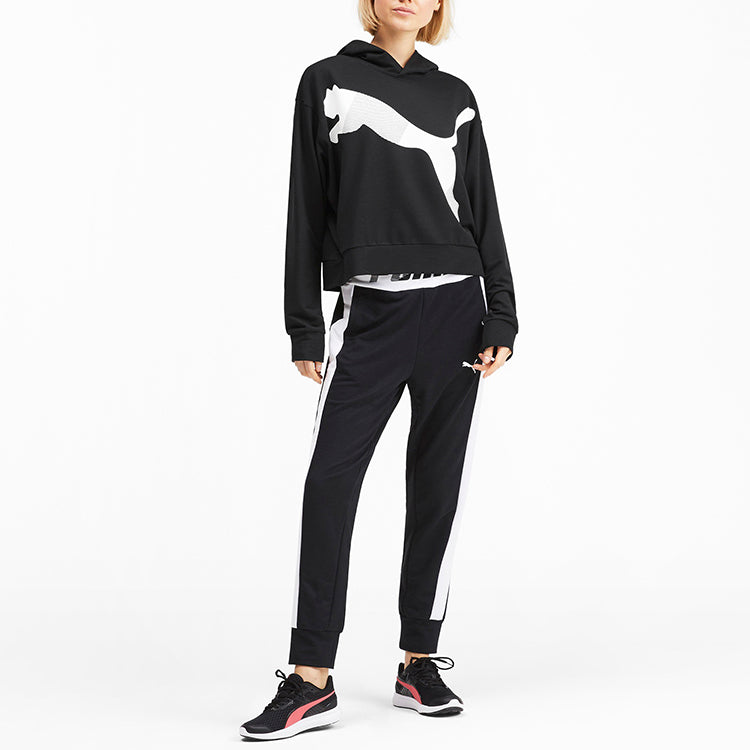 (WMNS) PUMA Athletic Hoodie 'Black' 581034-01