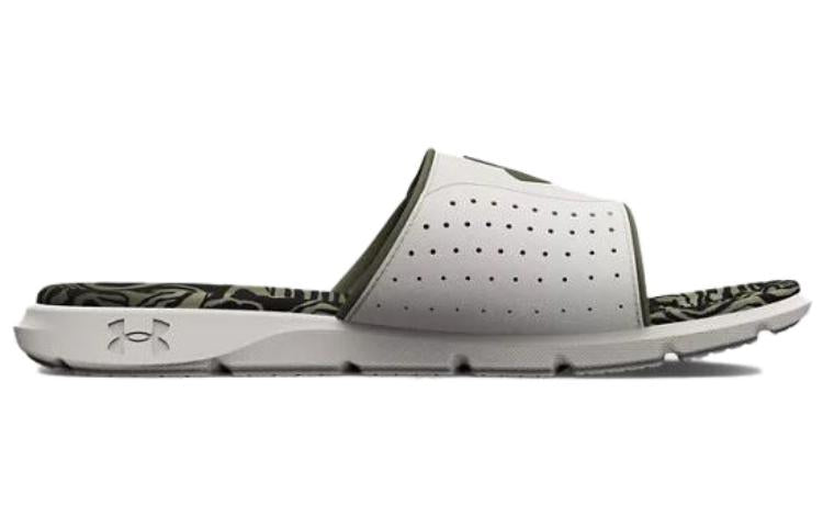 Under Armour Ignite Pro Graphic Footbed Slides 'White' 3026025-301