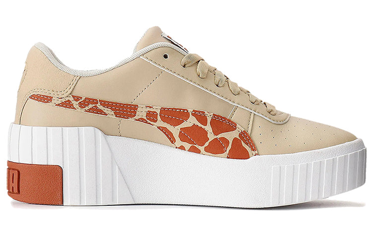 (WMNS) Nicoron x PUMA Cali Wedge Fs Khaki/Pink/Red 380328-01