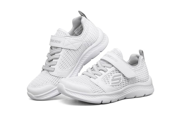 (GS) Skechers Go Run 400 'White' 660070L-WHT