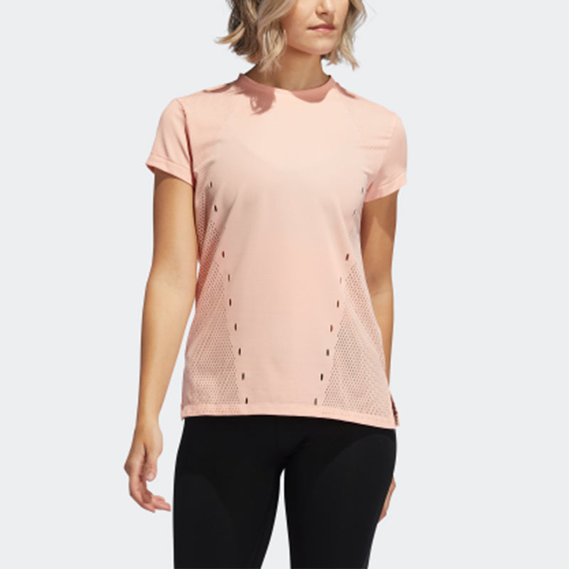 (WMNS) adidas T-Shirt Asia Sizing 'Pink' EA3342