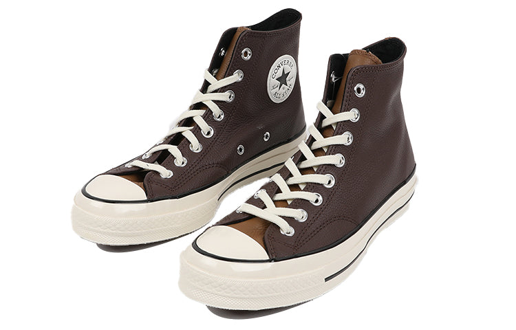 Converse Chuck 70 Leather High 'Colorblock - Dark Root Brown' 169582C