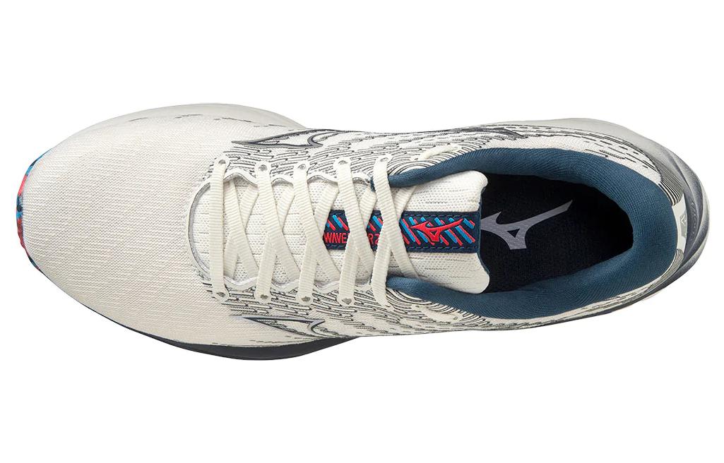 (WMNS) Mizuno Wave Rider 26 Super Wide 'White Blue' J1GD226521