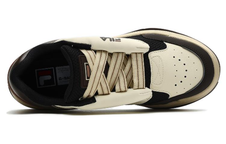 FILA Mix Low Skate Shoes 'Cream White Black' F12M334201FBA