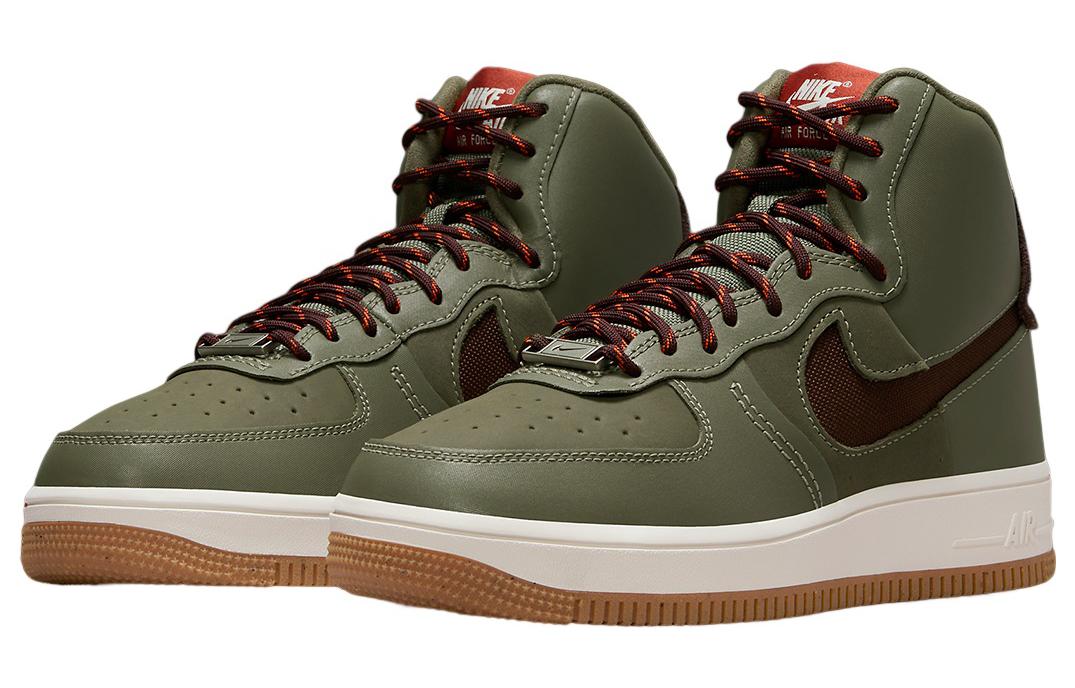 (WMNS) Nike Air Force 1 High Sculpt 'Olive Burgundy' FB7960-200