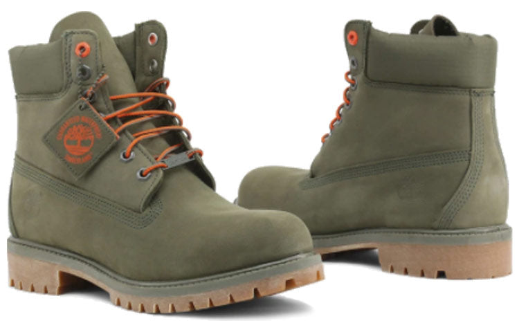 Timberland Premium 6 Inch Waterproof Boots 'Dark Green' A1QY1W
