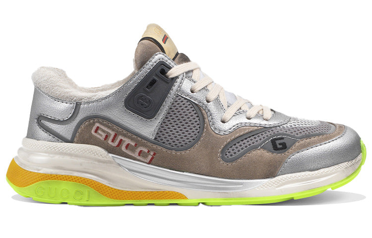 (WMNS) Gucci Ultrapace 'Silver Metallic' 592882-HQK20-8166