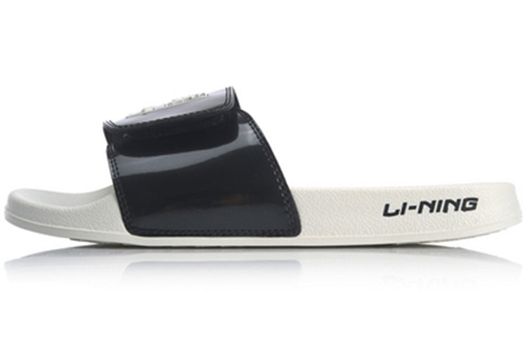 Li-Ning Slipper Sandals Black/White AGAQ003-1