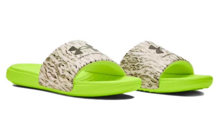 Under Armour Ansa Graphic Slide 'Lime Surge Tiger Camo' 3024434-111