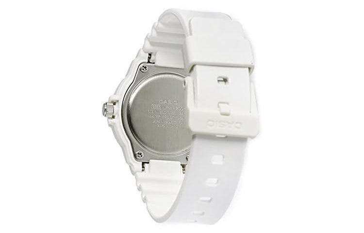 CASIO Waterproof Sports White Analog LRW-200H-4E2