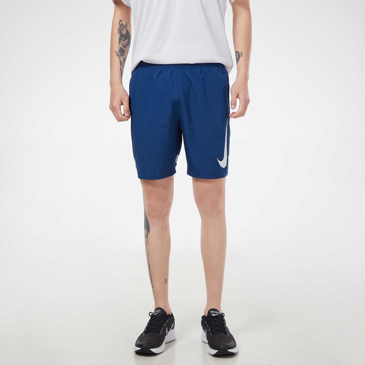 Nike Casual Sports Breathable Training Shorts Blue CV1468-490