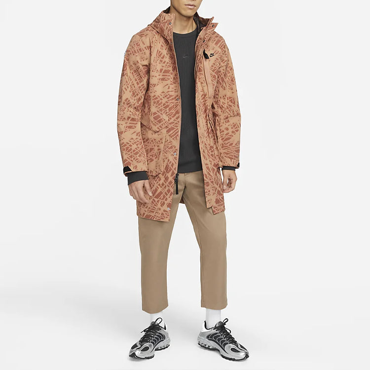Nike Storm-fit Adv Tech Pack Casual Sports hooded Long Sleeves Jacket Yellow DM5506-215