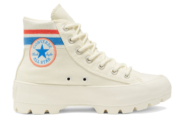 (WMNS) Converse Lugged Varsity Chuck Taylor All Star Thick Sole Creamy Sneakers 567160C