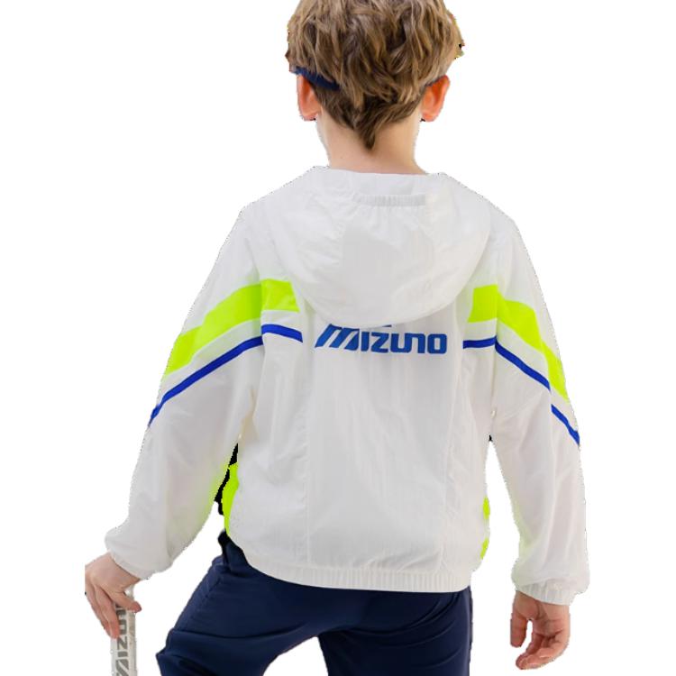 (GS) Mizuno Windbreaker Jacket 'White' FS2049