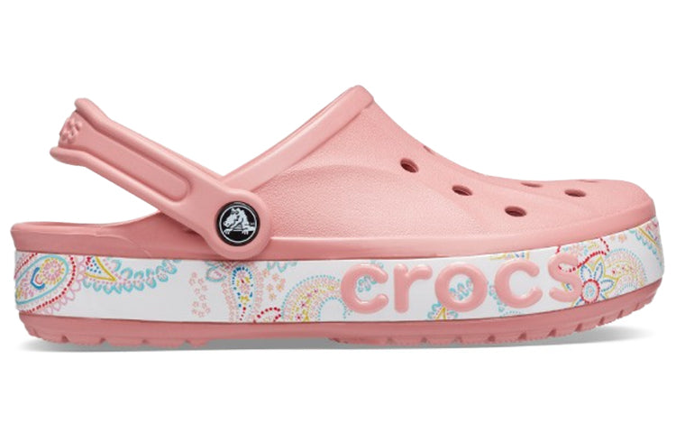 Crocs Bayaband Printing Sandals Pink Unisex 206233-682