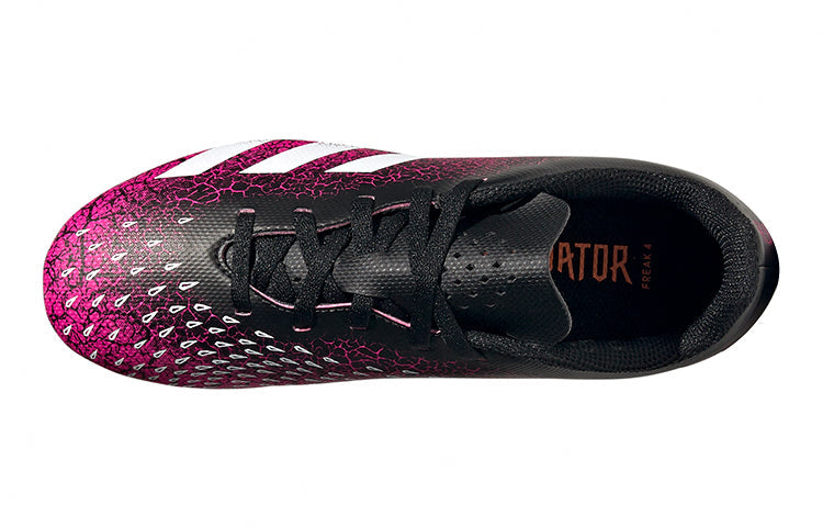 (GS) adidas Predator Freak .4 Fxg 'Pink Black White' FW7536