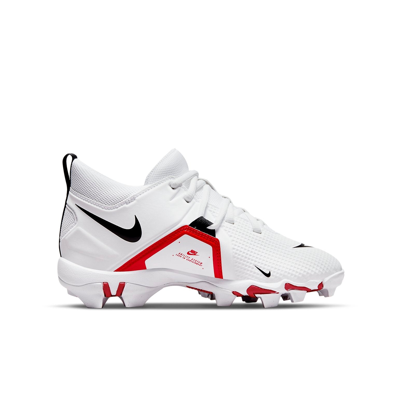 (GS) Nike Alpha Menace 3 Shark 'White University Red' CV0581-103