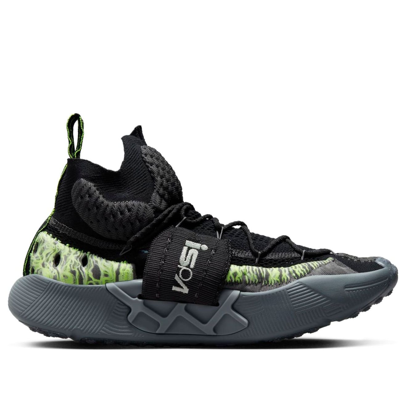 Nike ISPA Sense Flyknit 'Black Neon Green' CW3203-003