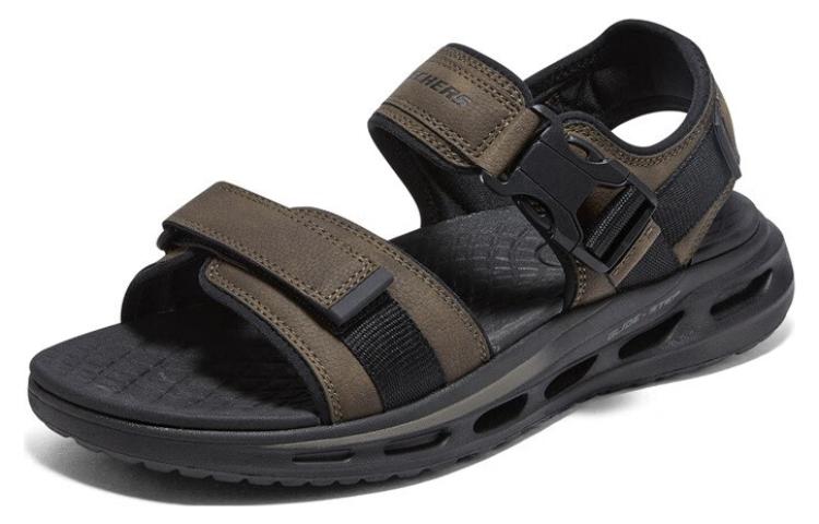 Skechers Azusa Sandal 'Khaki Black' 210647-KHK