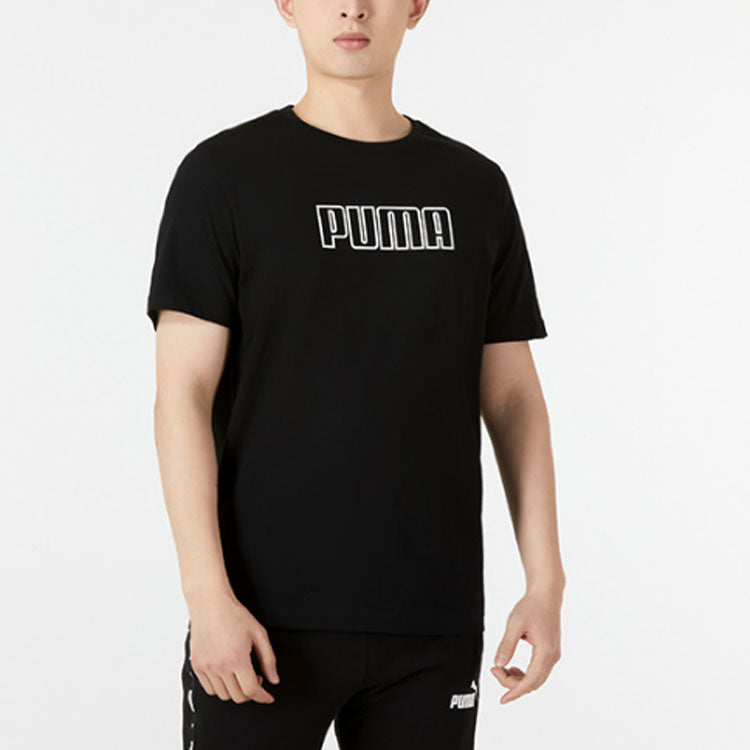 PUMA Essentials Logo T-shirt 'Black' 671602-01