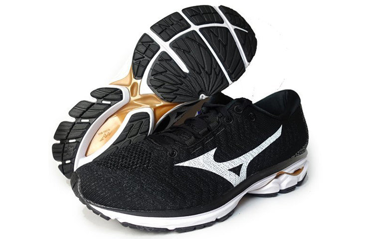 Mizuno Wave Rider Waveknit 3 'Black White' J1GC192901