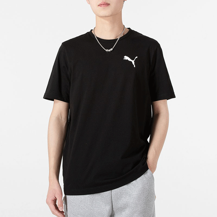 PUMA Active Soft Tee 'Black White' 588869-01