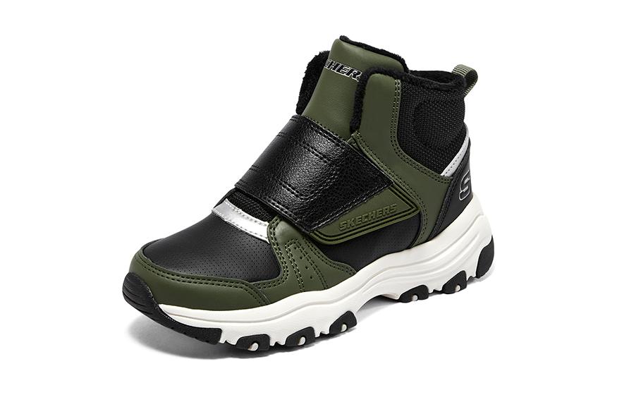 (GS) Skechers I-Conik Boots 'Olive Black' 8701647L-OLBK