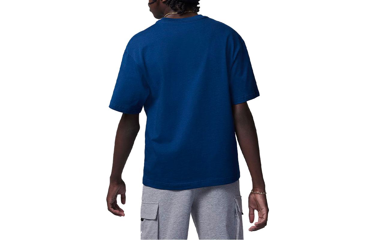 (GS) Air Jordan T-Shirt 'Navy' FQ0783-408