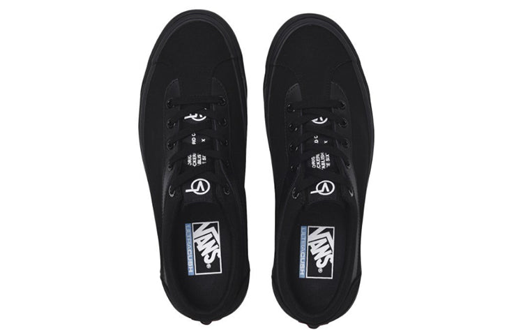 Vans Bold Ni Solid Color Minimalistic Low Tops Casual Skateboarding Shoes Unisex Black VN0A3WLPVX6