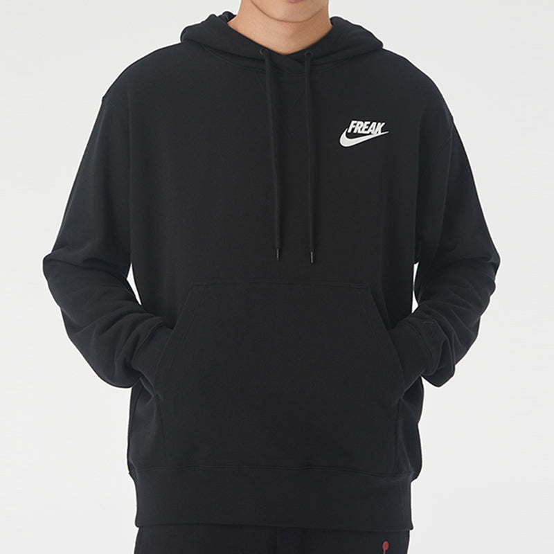 Nike Giannis Solid Color Pullover Hoodie 'Black' CZ0440-010