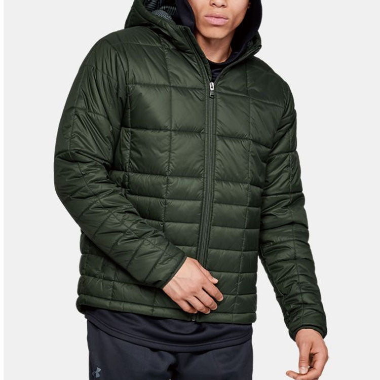 Men's Under Armour Sports Hooded Jacket Dark Green 1342740-310