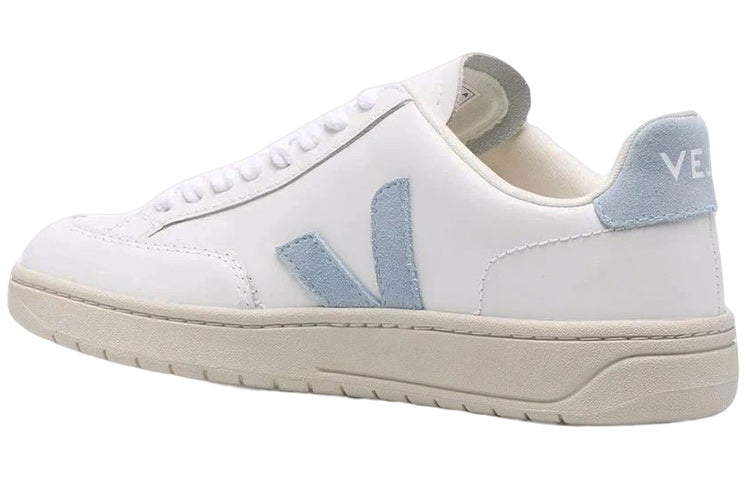 Veja V-12 Leather 'Extra White Steel' XD0202787A