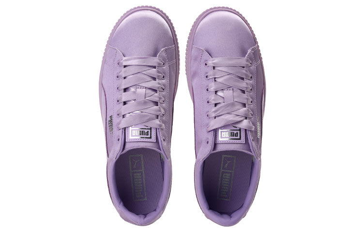 (WMNS) PUMA Basket Platform Tween 365133-02
