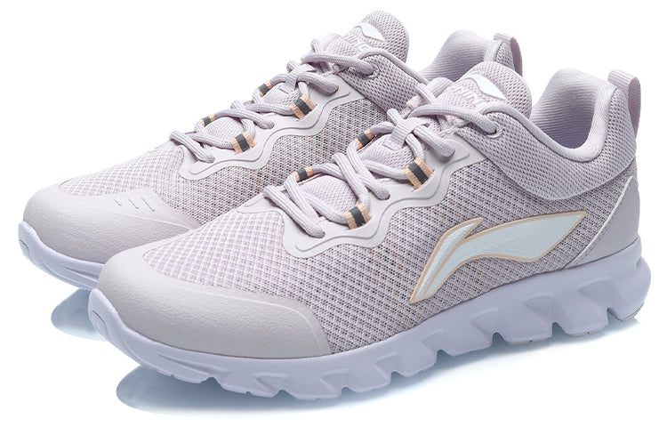 (WMNS) Li-Ning Running Shoes 'Light Purple Grey' ARHR136-2
