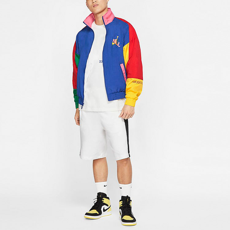 Men's Nike Large Logo Knit Sports Jacket CV7418-891