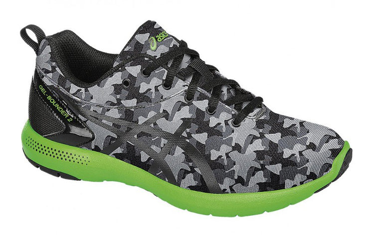 (GS) ASICS Bounder Grey/Black C631N-9784