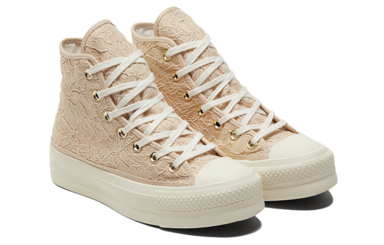 (WMNS) Converse Chuck Taylor All Star High 'Lace - Farro' A01773C