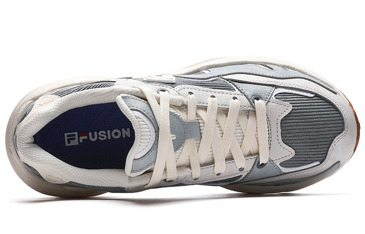 (WMNS) FILA FUSION Flash Sneakers 'Grey White' T12W311101FNM