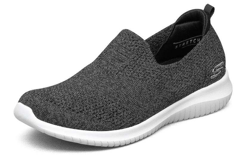 (WMNS) Skechers Ultra Flex 1.0 'Black' 13106-BLK