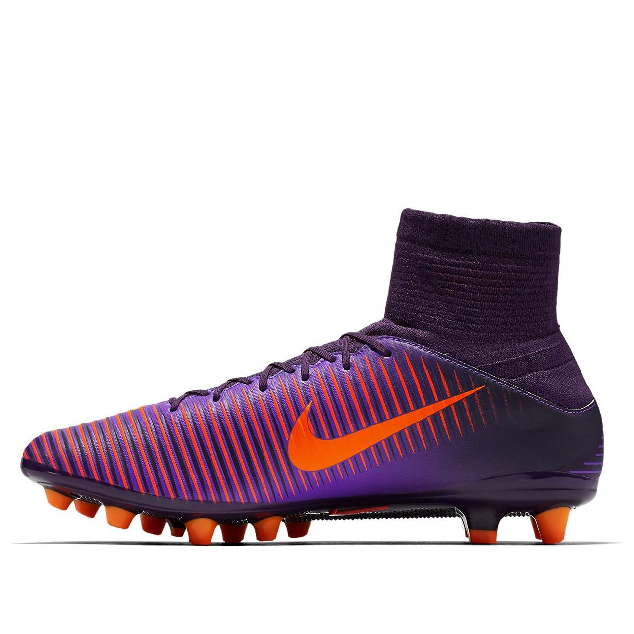 Nike Mercurial Veloce 3 DF AG 'Purple Black Orange' 831960-585