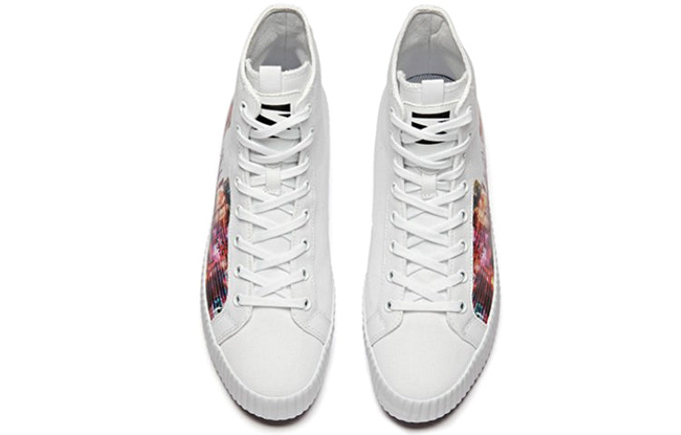 (WMNS) ANTA Life Series Sneakers Canvas High 'Shanghai' 12948620-1