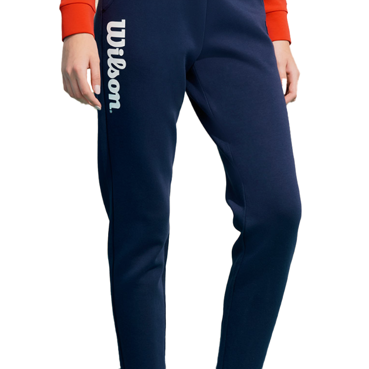 (WMNS) FILA x Wilson knitted Trousers Black A11W033603F-NV