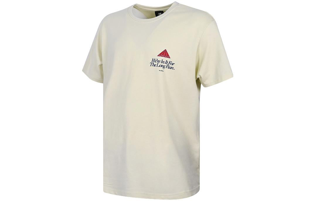 New Balance x ANB Sport Tee Asia Sizing 'Beige' AMT22375-CIW