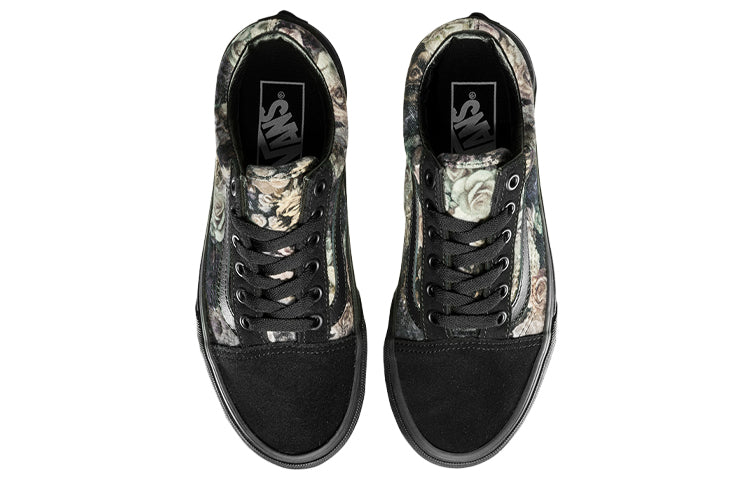 Vans Old Skool Black Flowers VN0A38G1QSO