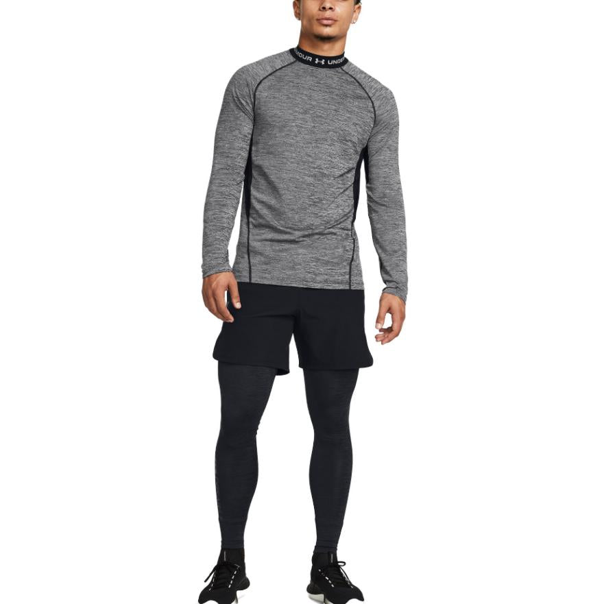 Under Armour Coldgear Twist Mock 'Grey Black' 1379820-011