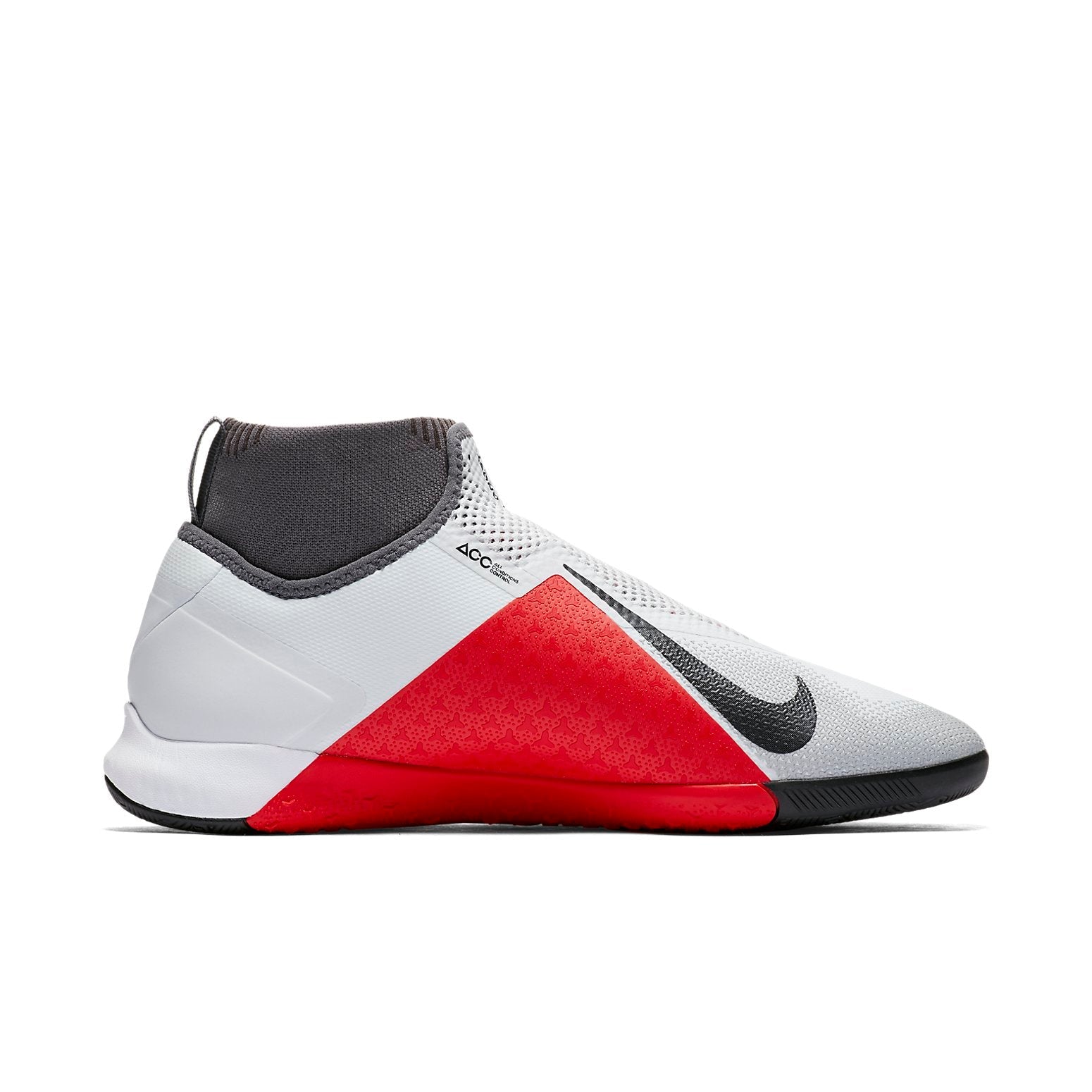 Nike Phantom Vision React Pro DF IC 'Pure Platinum Black Light Crimson' AO3276-060